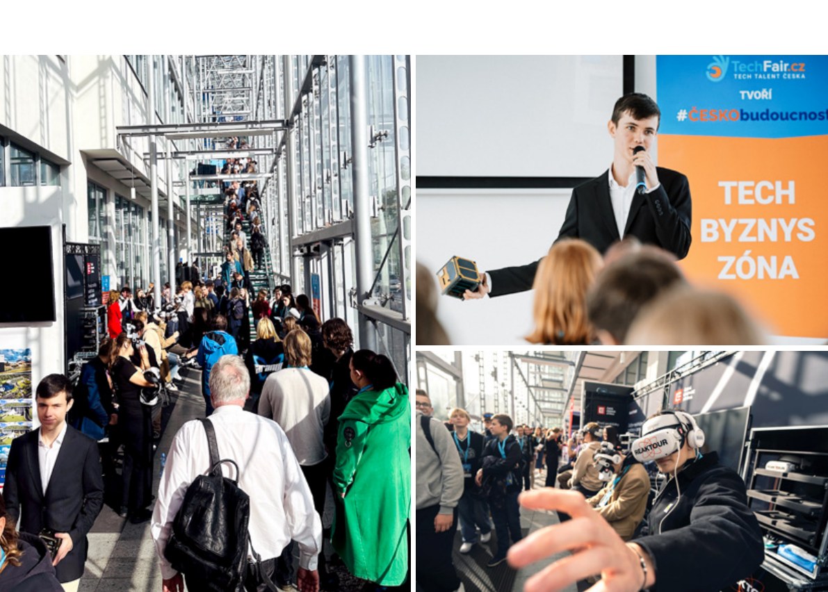 Fotografie z TechFairu